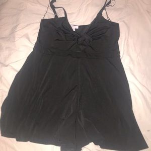 Black candies romper